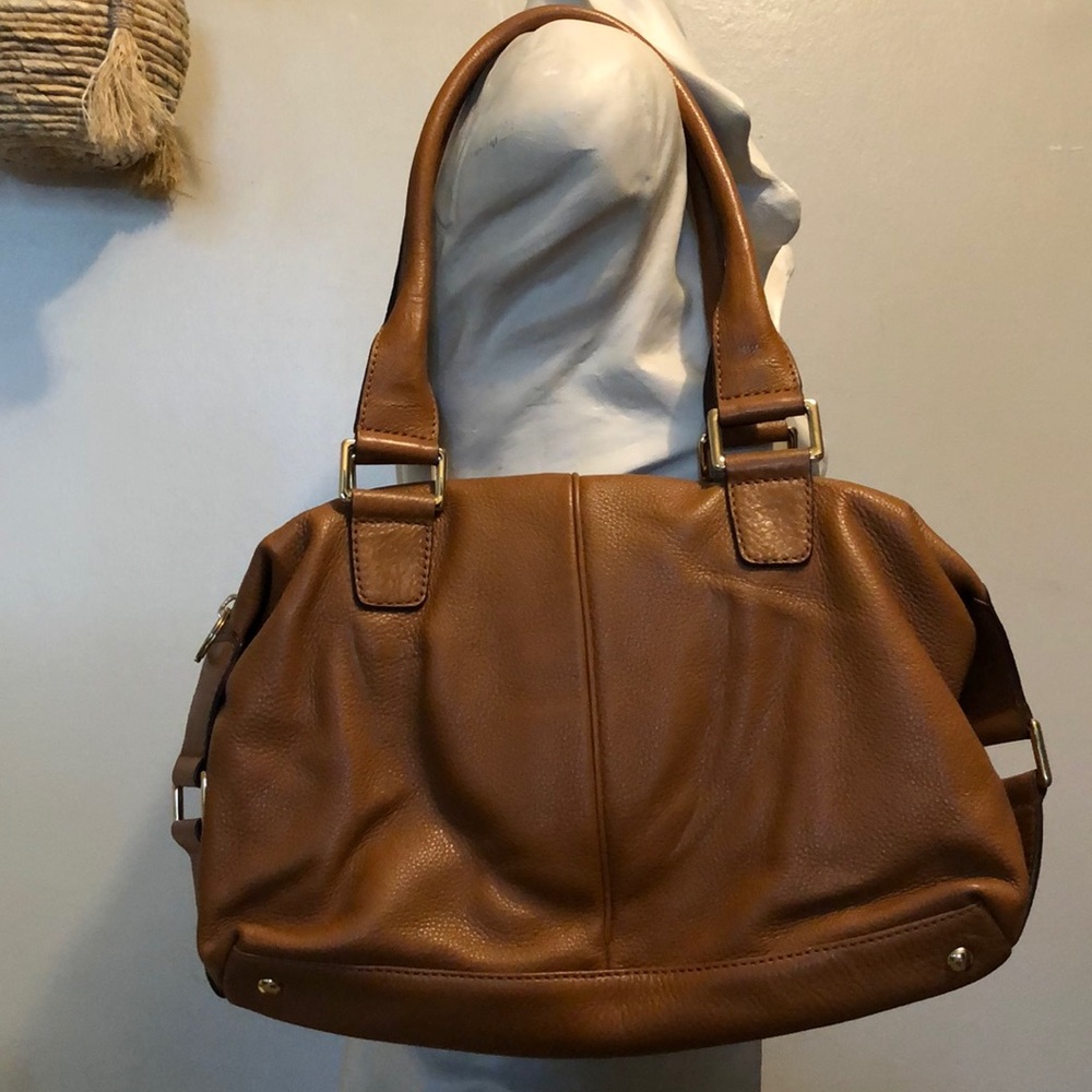 Michael Kors Camel colored leather bag - Picture 2 of 7